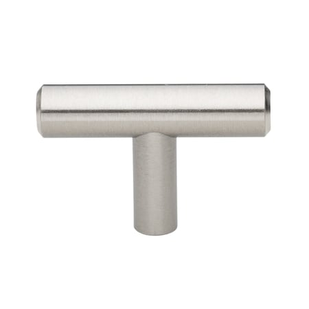 Gliderite Hardware 2 in. Stainless Steel Cabinet T Knob - 6002-T-STST, 10PK 6002-T-STST-10